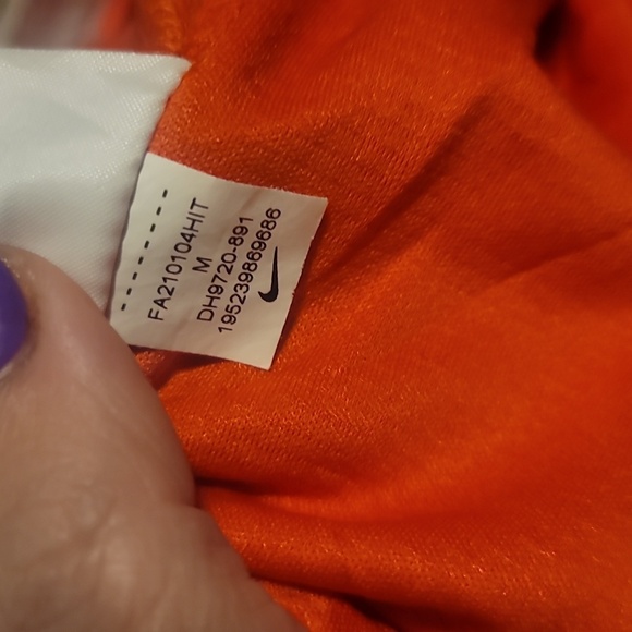 Nike Dri-FIT icon victory Bright Orange floral basketball shorts M - Picture 7 of 7